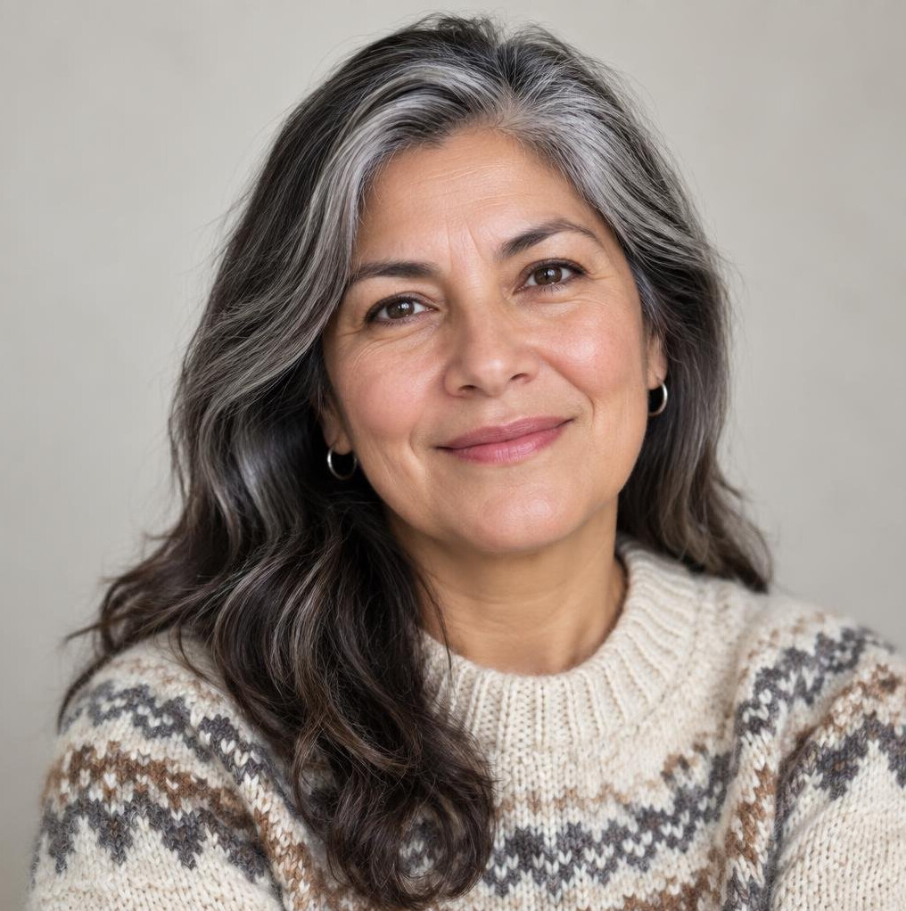 Portrait of a Chilean community organizer woman